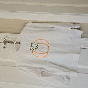 2T Boys Fall Outfit Bailey Boys Brand with Pumpkin White and Green Striped Pants